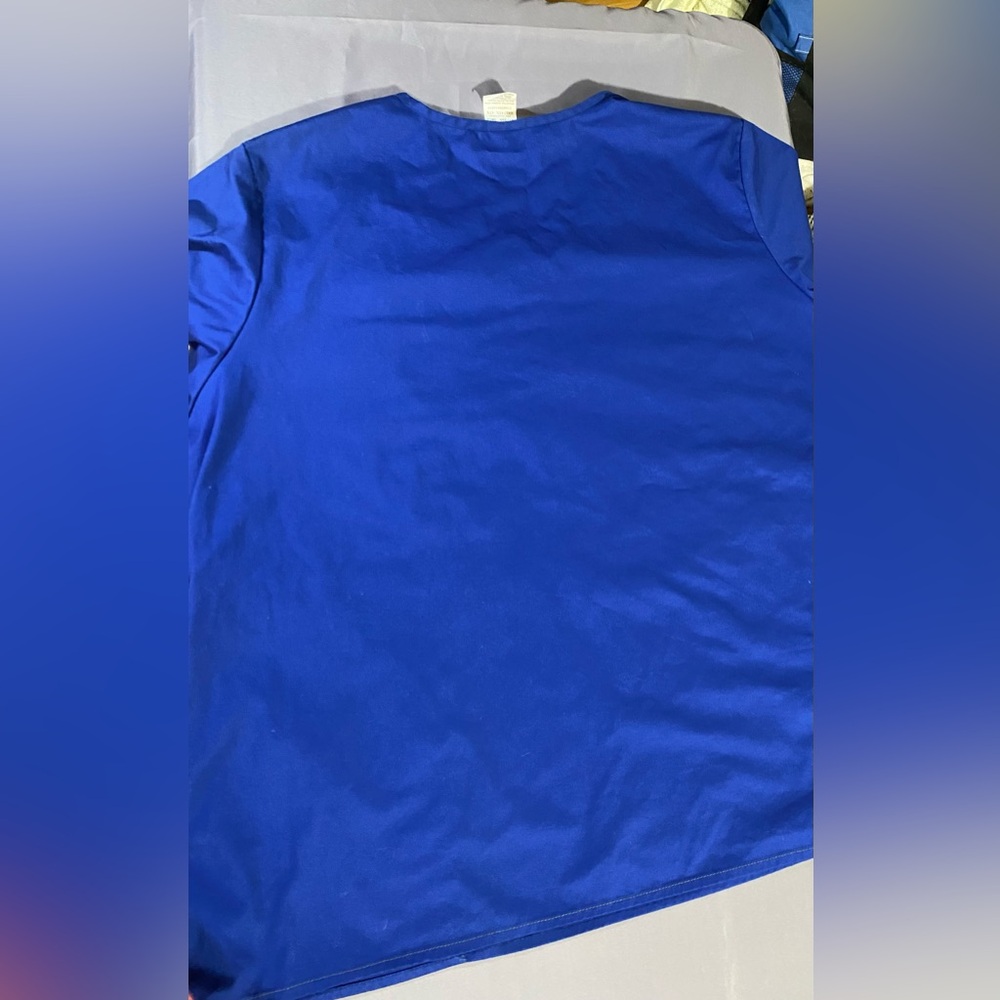 Dickies Royal Blue Workwear 4XL Scrub Top Women’s #2018 - Picture 2 of 9